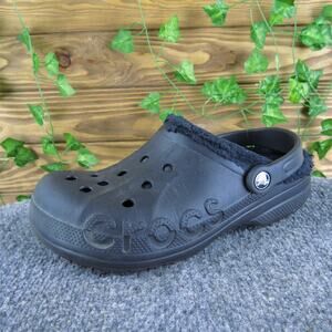 Crocs Women's Clog Black Synthetic Sz 8 Medium Gently Used 2025